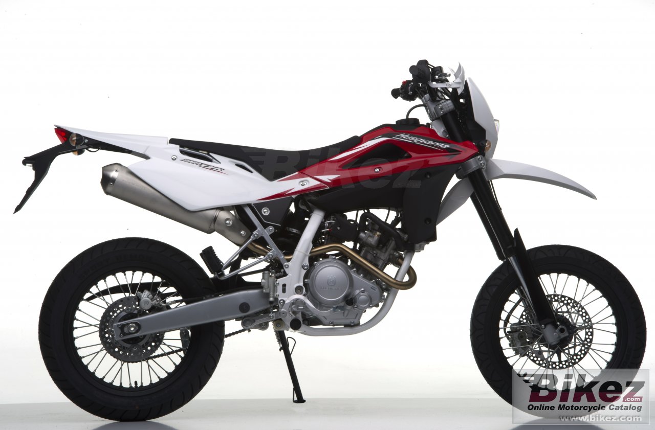 Big Husqvarna smr125 picture and wallpaper from Bikez.com